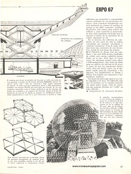 Arquitectura Espectacular en Canadá - Agosto 1967