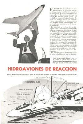 Hidroaviones de Reacción - Diciembre 1951