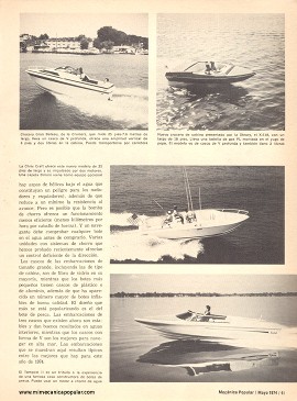 Velocidad y Nueva Línea en los Botes del 74 - Mayo 1974
