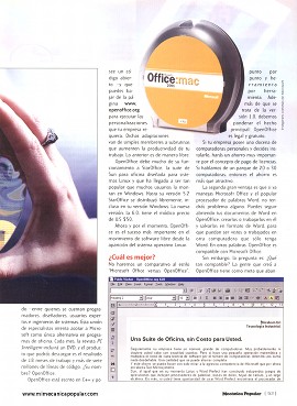 OpenOffice 1.0 - Noviembre 2002