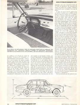 El Ford Cardinal - Diciembre 1962