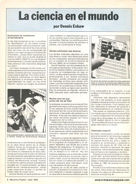 La ciencia en el mundo - Junio 1982