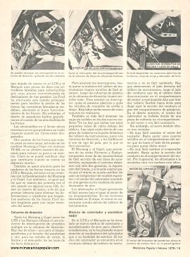 Cómo arreglar los Ford del 79 - Febrero 1979