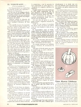 Informe de los dueños: Volkswagen Escarabajo - Diciembre 1963