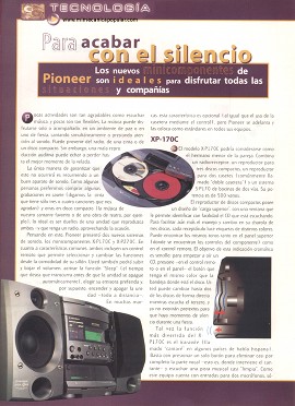 Los minicomponentes Pioneer - Mayo 1997