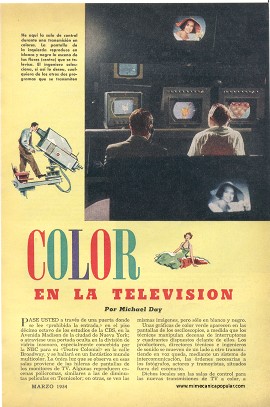 COLOR En La Televisión - Marzo 1954