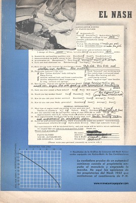 El Nash 1952 Visto por sus Dueños - Noviembre 1952
