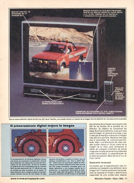Tercera Generación de Televisores - Mayo 1985