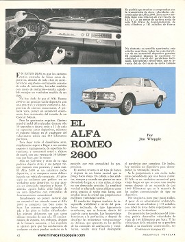 El Alfa Romeo 2600 - Febrero 1963