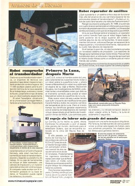 Avances... ...de la técnica - Enero 1995