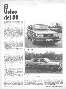El Volvo del 80 - Marzo 1980