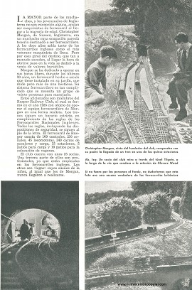 Ferrocarril en un jardín inglés - Septiembre 1951