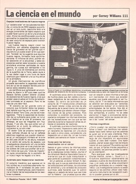 La ciencia en el mundo - Abril 1980