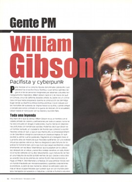 Gente PM - William Gibson - Noviembre 2003