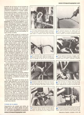 Cuide y arregle su bicicleta - Octubre 1979