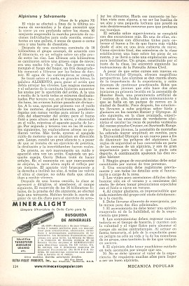 Alpinismo y Salvamento - Septiembre 1953