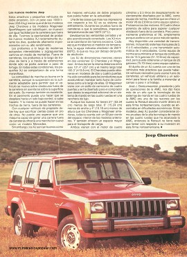 Modelos American Motors y lo que hay bajo sus capós - Diciembre 1983