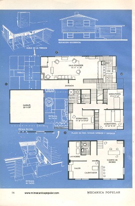 La Casa para Familias Pequeñas -Diciembre 1955