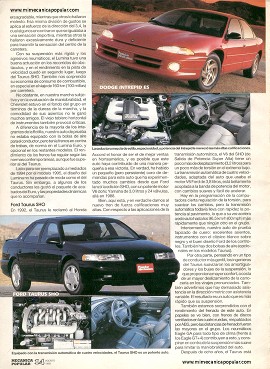 Comparando Sedanes - Agosto 1993