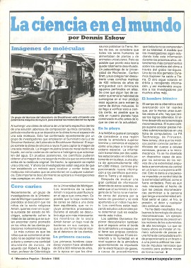 La ciencia en el mundo - Octubre 1986
