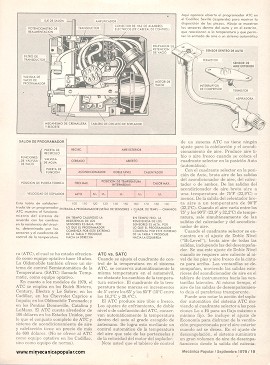 Control de temperatura en el auto - Septiembre 1979