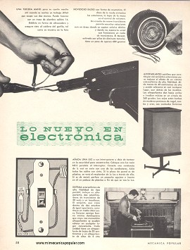Lo Nuevo en Electrónica -Septiembre 1965