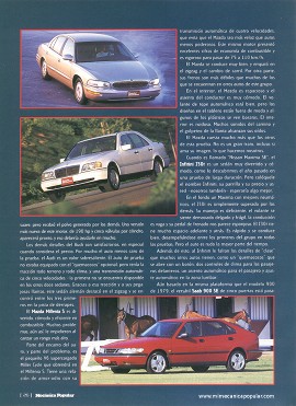 Trece sedanes lujosos ofrecen prestigio y manejo de alto desempeño - Julio 1997
