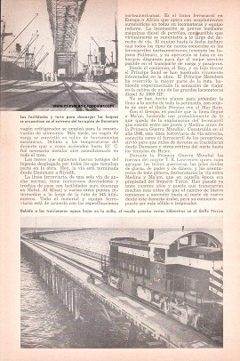 Ferrocarril Americano en el Desierto Árabe - Junio 1952