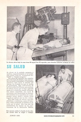Nuevas Máquinas para Proteger su Salud - Junio 1950