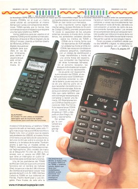 Nueva era de teléfonos celulares - Agosto 1994
