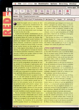 En la Red - ¿Qué es Internet? - Mayo 1998