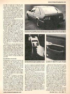 Manejando el Nissan Stanza - Abril 1982