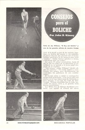 Consejos para el Boliche - Diciembre 1947