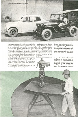 Japón electrifica el auto pequeño de gasolina - Mayo 1950