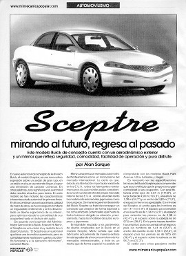 Automóvil de concepto - Buick Sceptre - Mayo 1992