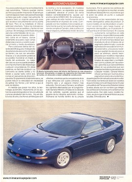 Camaro Z28 - Septiembre 1993