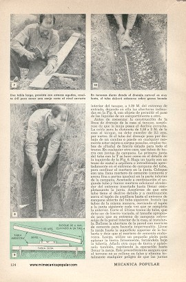Sistema de Drenaje para Hogares Rurales - Noviembre 1949