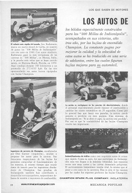 Publicidad - Bujías Champion - Octubre 1960