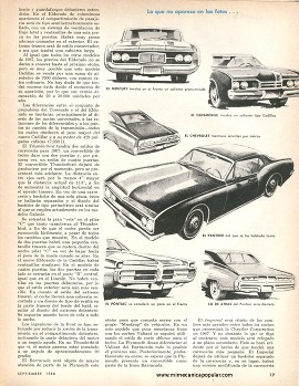 Primeras fotos de los autos de 1967 - Septiembre 1966