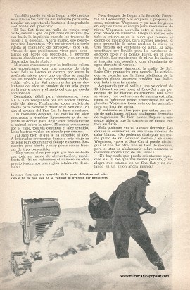 Viaje en un Sno-Cat - diciembre 1952