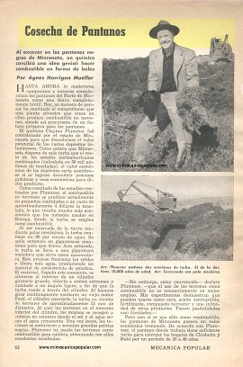 Cosecha de Pantanos - Julio 1949