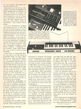 Instrumentos Musicales Electrónicos - Abril 1974