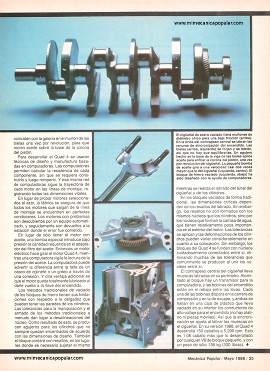 El nuevo motor multiválvulas - Mayo 1988