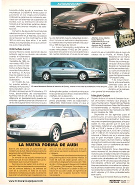 Los Nuevos Autos de Mayo 1993