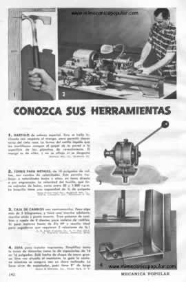 Conozca sus Herramientas - Diciembre 1959