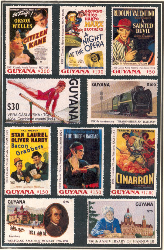 Filatelia - Guyana Británica - por Ignacio A. Ortiz Bello - Diciembre 1992