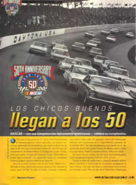 NASCAR cumple 50 años