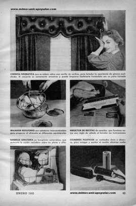 Novedades para el Hogar - Enero 1953