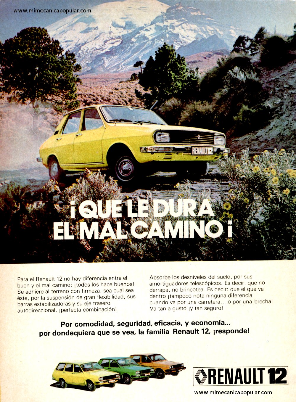 Publicidad - Renault 12 - Julio 1977