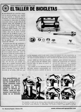 El Taller de Bicicletas - Los Pedales - Octubre 1972